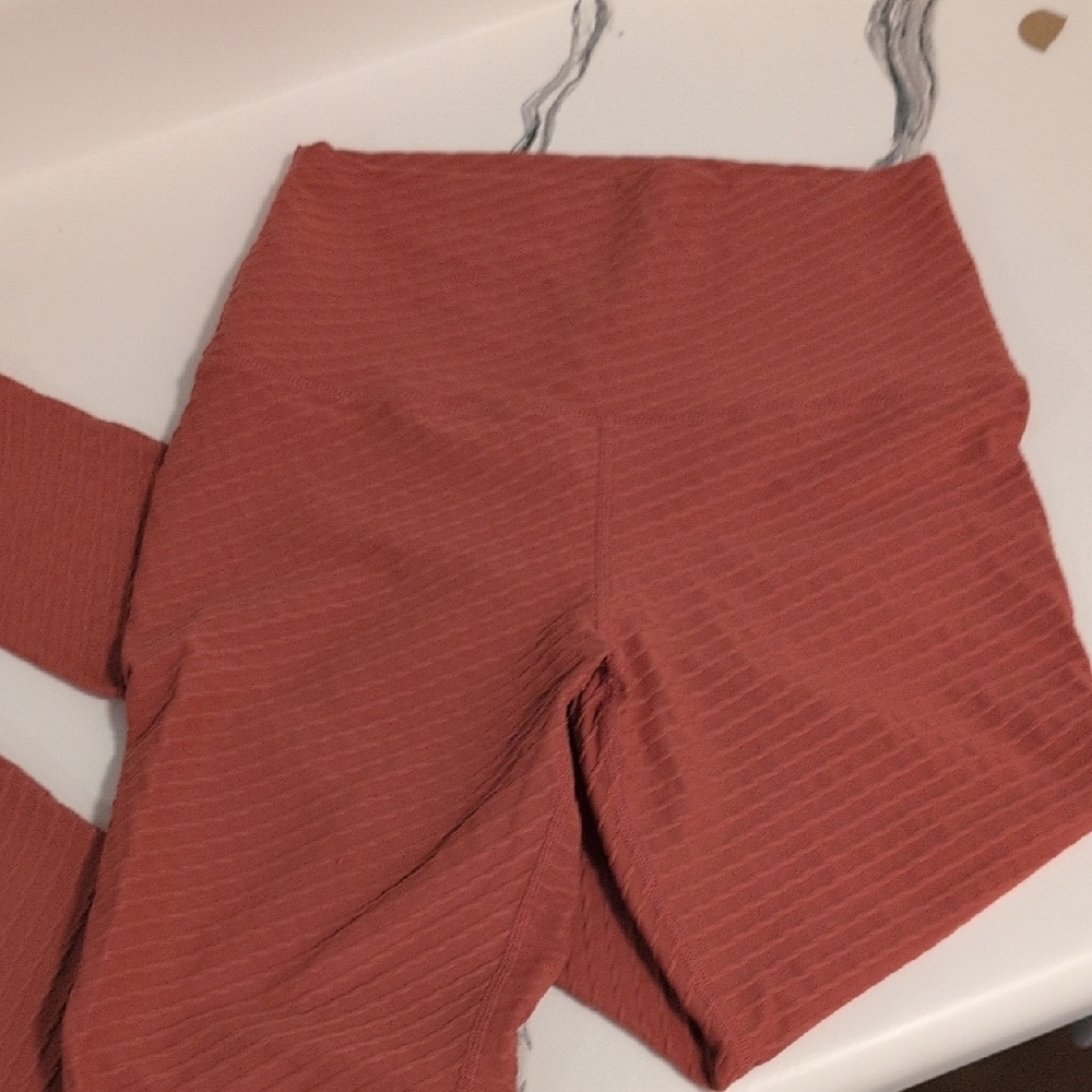 Born Primitive Brown Ribbed Leggings